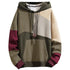 Green grey fashion pullover hoodies for men and women with kangaroo pocket and soft breathable fabric.